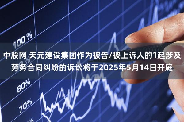 中股网 天元建设集团作为被告/被上诉人的1起涉及劳务合同纠纷的诉讼将于2025年5月14日开庭